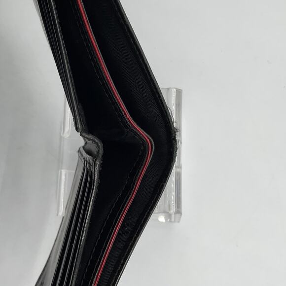 Tumi Men’s Leather Bifold Wallet Slim Billfold, Black - Picture 7 of 9